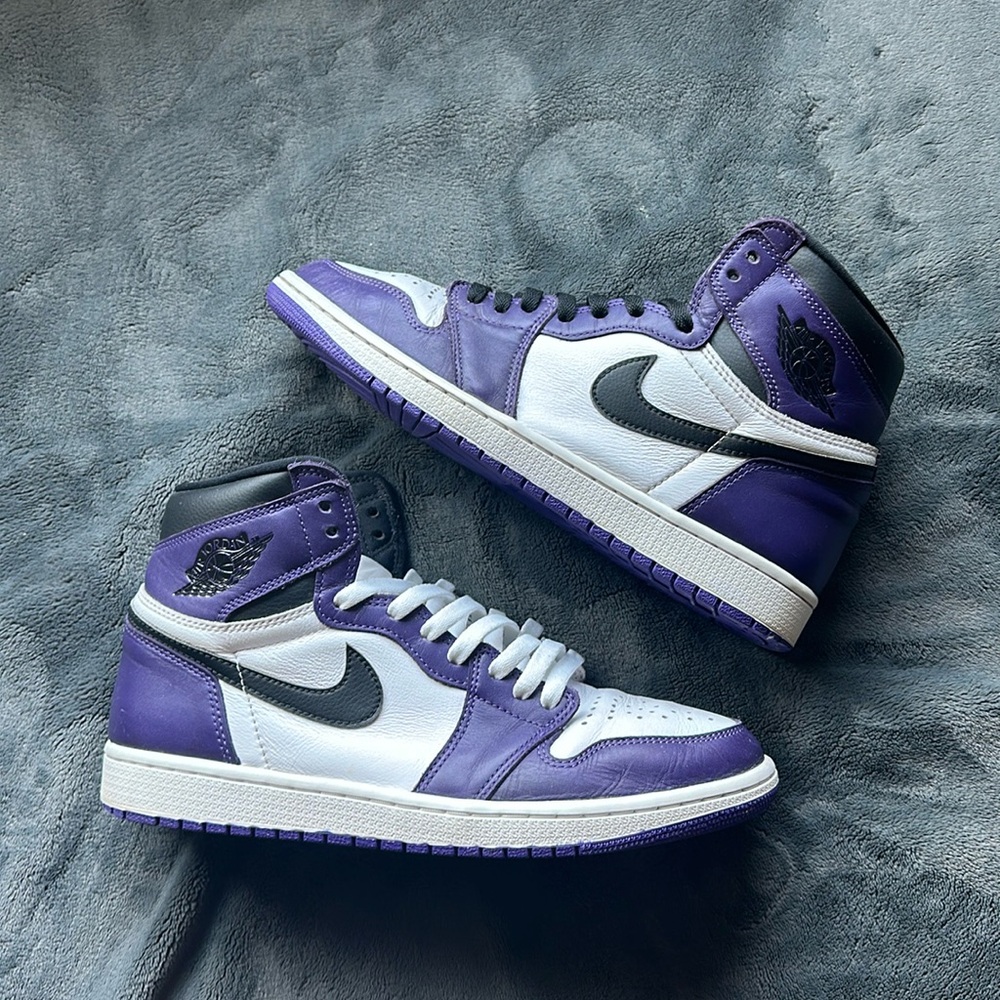 Jordan 1 Court Purple CLEAN